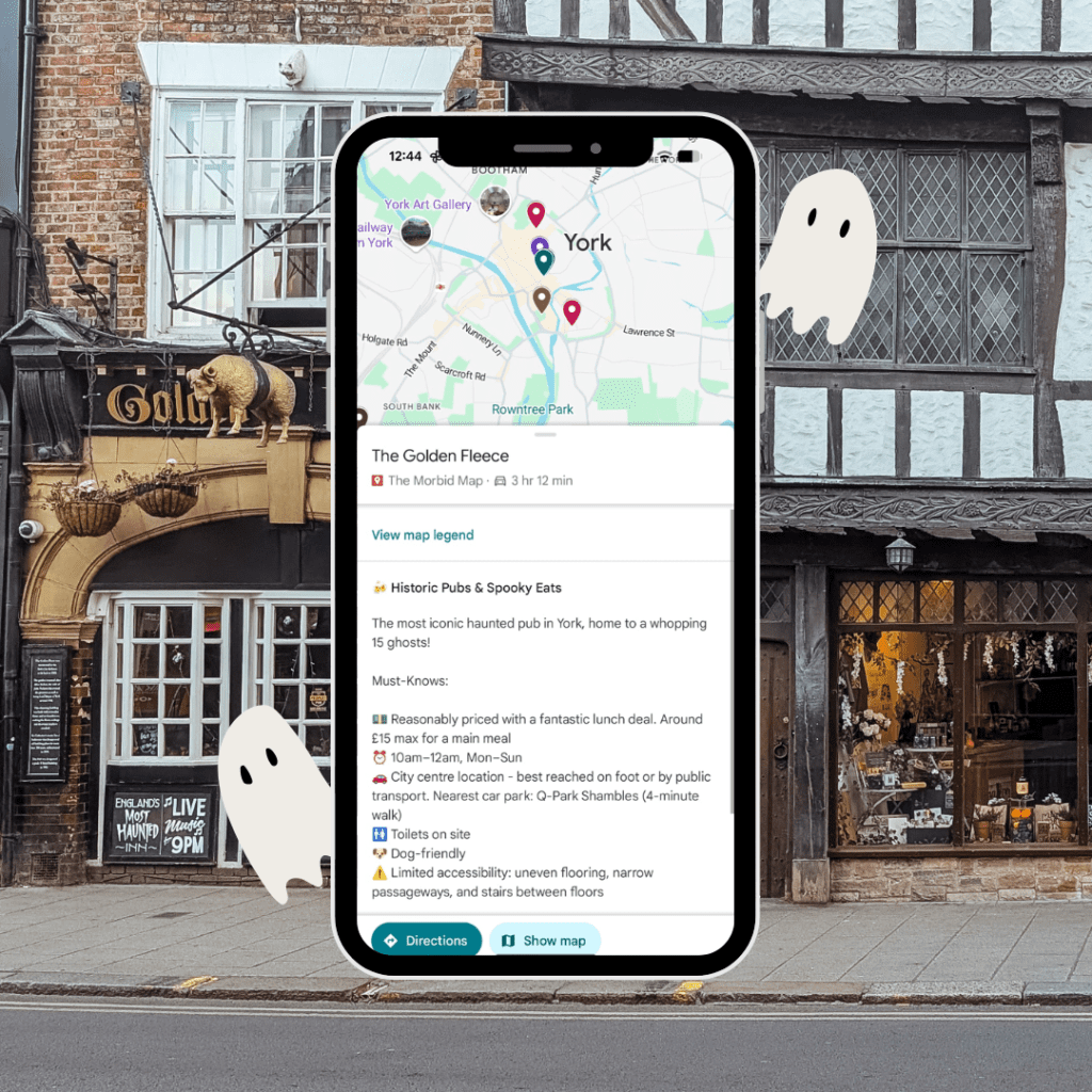 Morbid Ridge Map Map of Haunted Places in Britain | Interactive Google Map